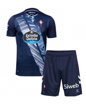 Billige Fotballdrakt Celta Vigo Replika Bortedraktsett Barn 2025-26 Kortermet (med bukser)